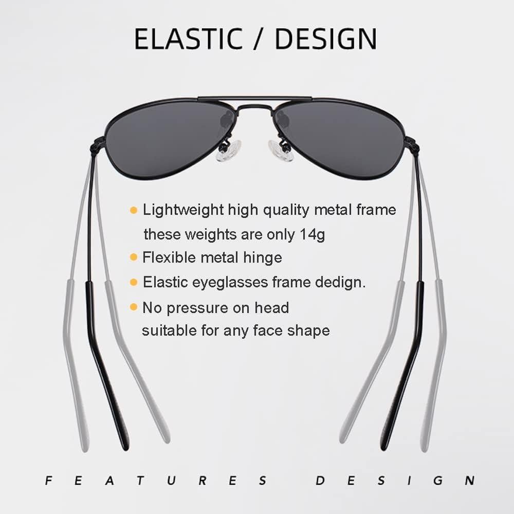 Gafas de sol polarizadas NIDOVIX para niños 100% UV, 2-9 años