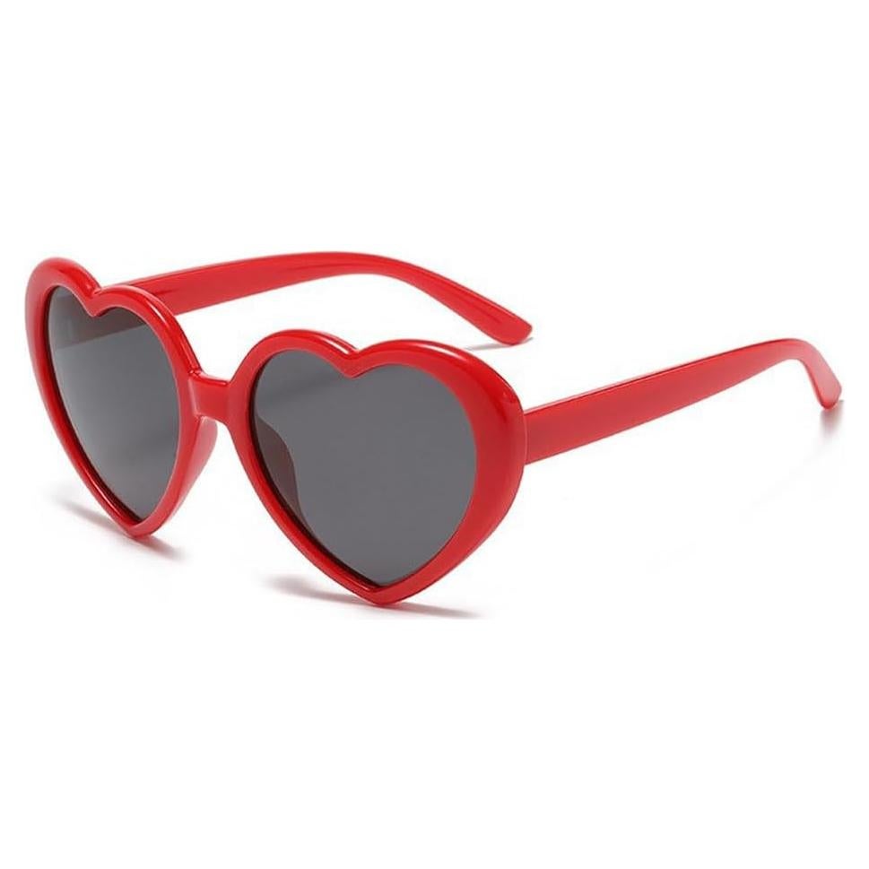 Gafas de sol polarizadas para niñas en forma de corazón