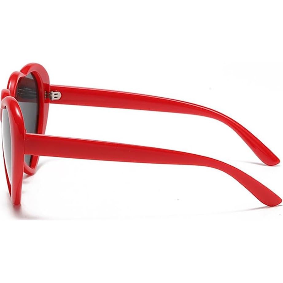 Gafas de sol polarizadas para niñas en forma de corazón