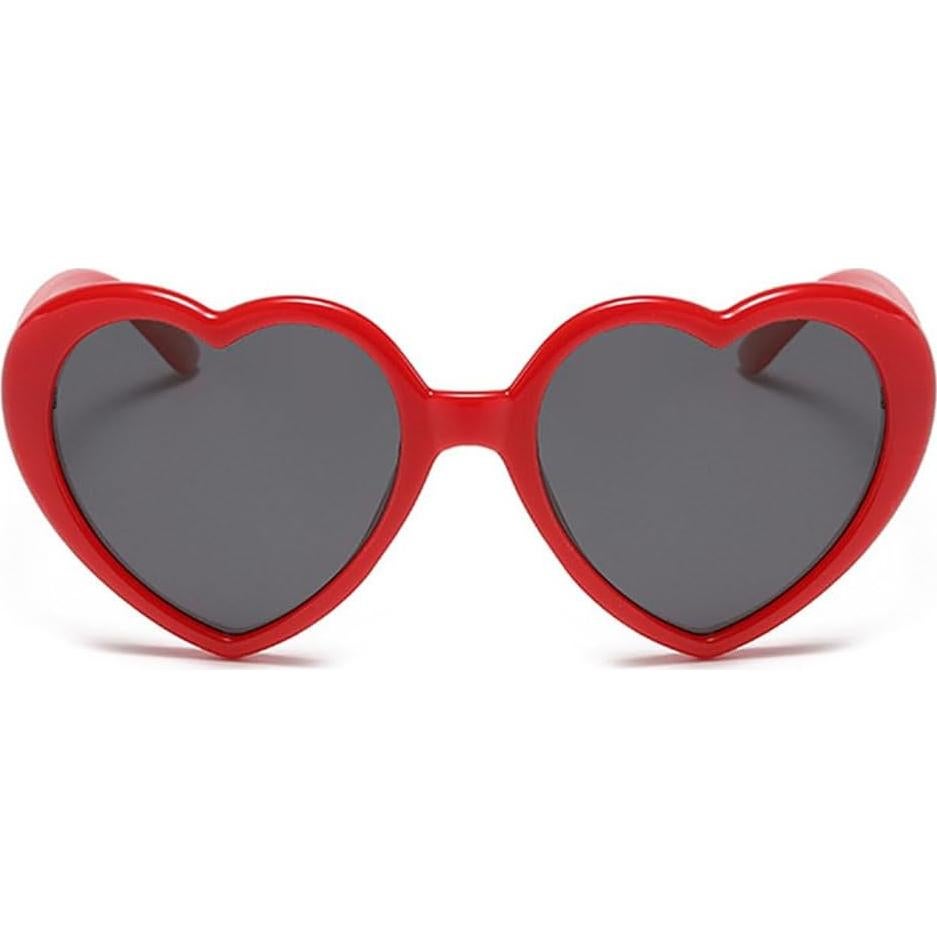 Gafas de sol polarizadas para niñas en forma de corazón