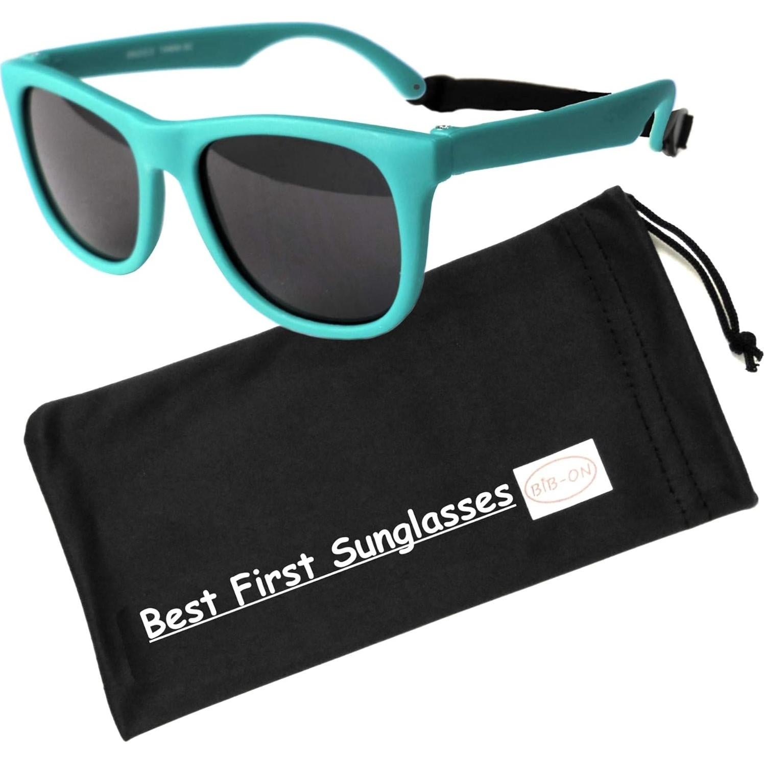 Gafas de sol vintage para bebés 0-1 año - Correas elásticas