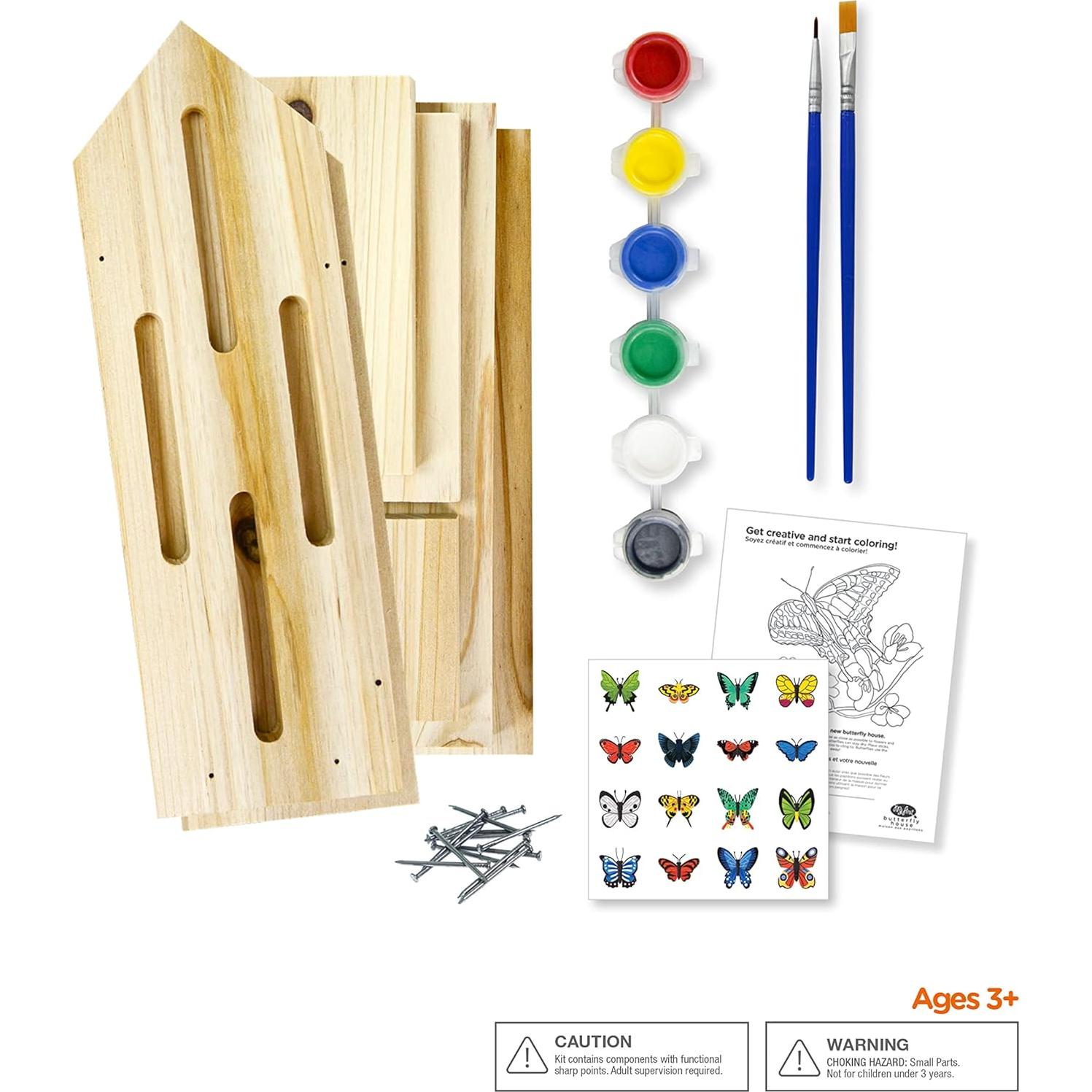 Kit de Construcción Casa de Mariposas Nature's Way DIY 11.4x27.9cm