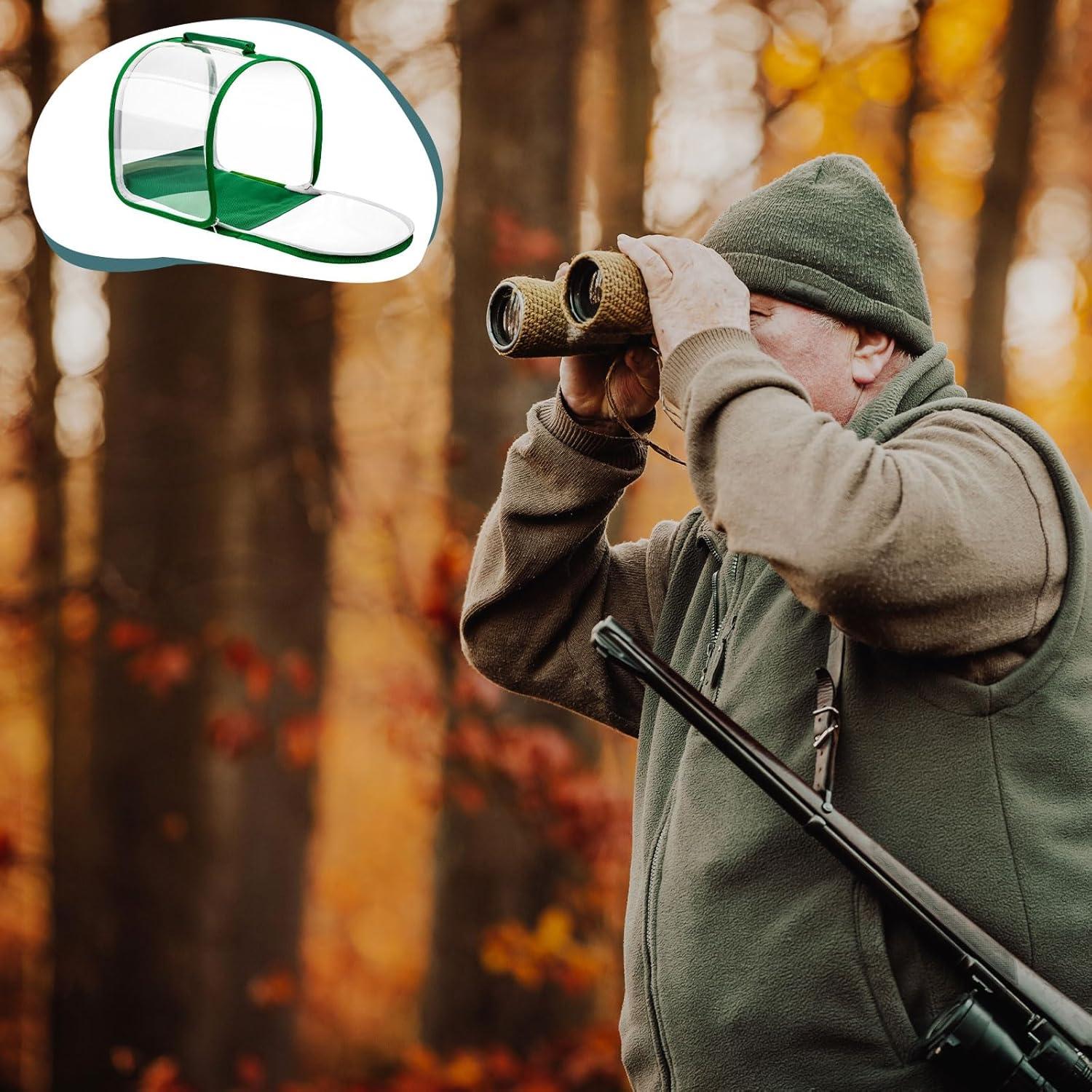 3 Piezas Jaula de Malla para Mariposas Sratte 20x20 cm