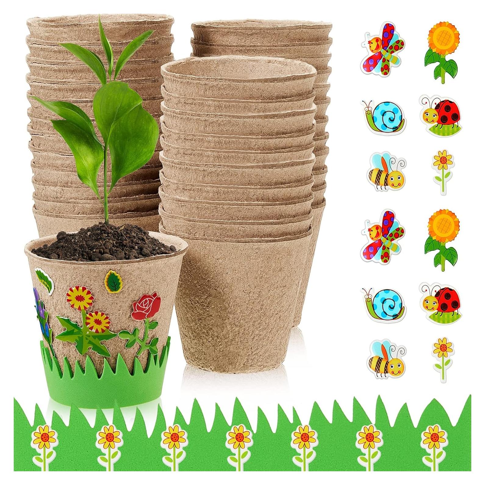 Kit de Manualidades de Jardín Gueevin 50 Piezas para Niños