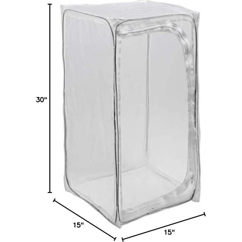 Jaula Plegable para Mariposas Restcloud 38x38x76cm Resistente