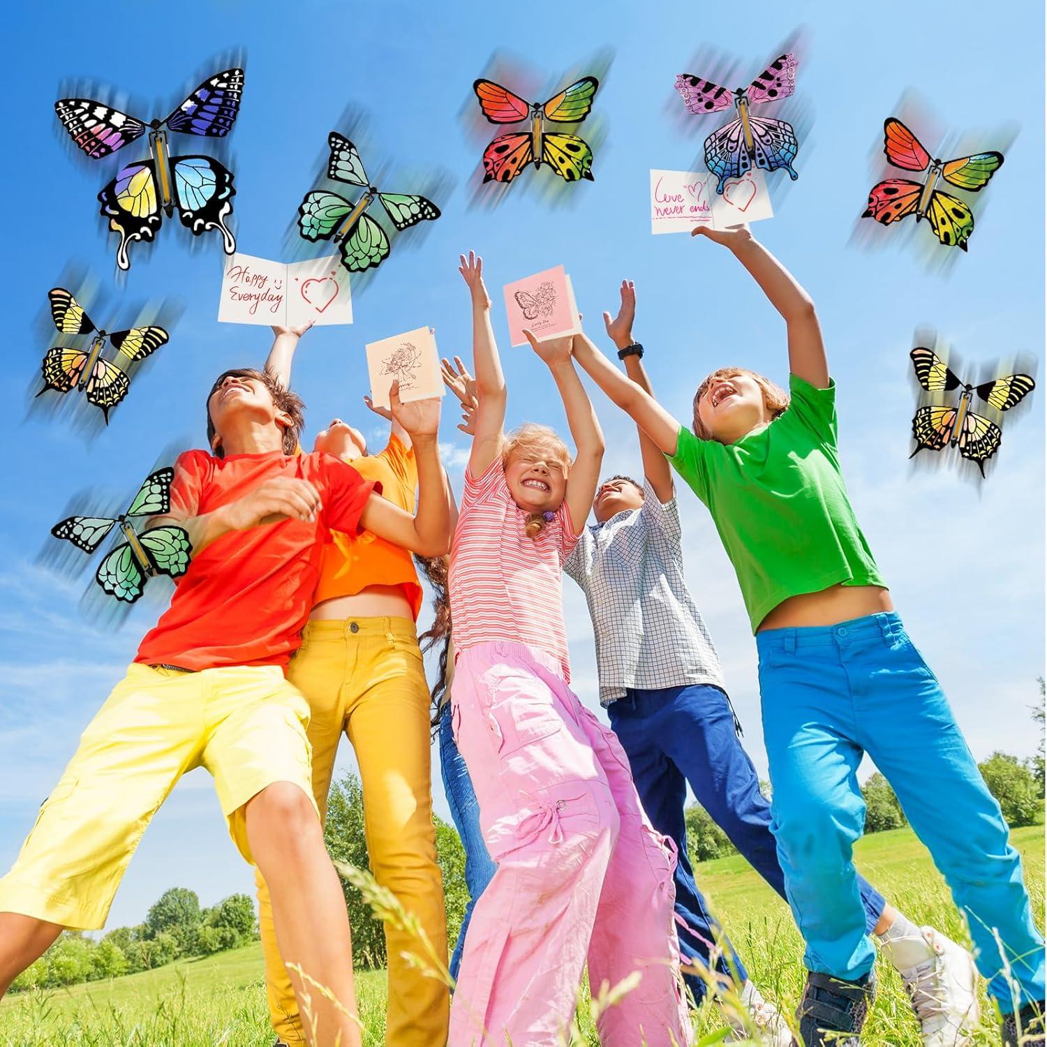 Kit de Manualidades SANYIYIBA 36 Piezas Mariposas Voladoras