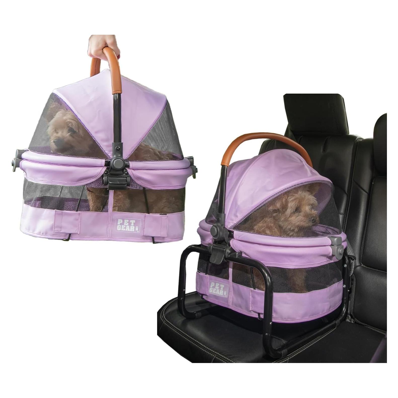 Transportín y Asiento de Coche Pet Gear VIEW 360 Ultra Ligero 38.1 cm