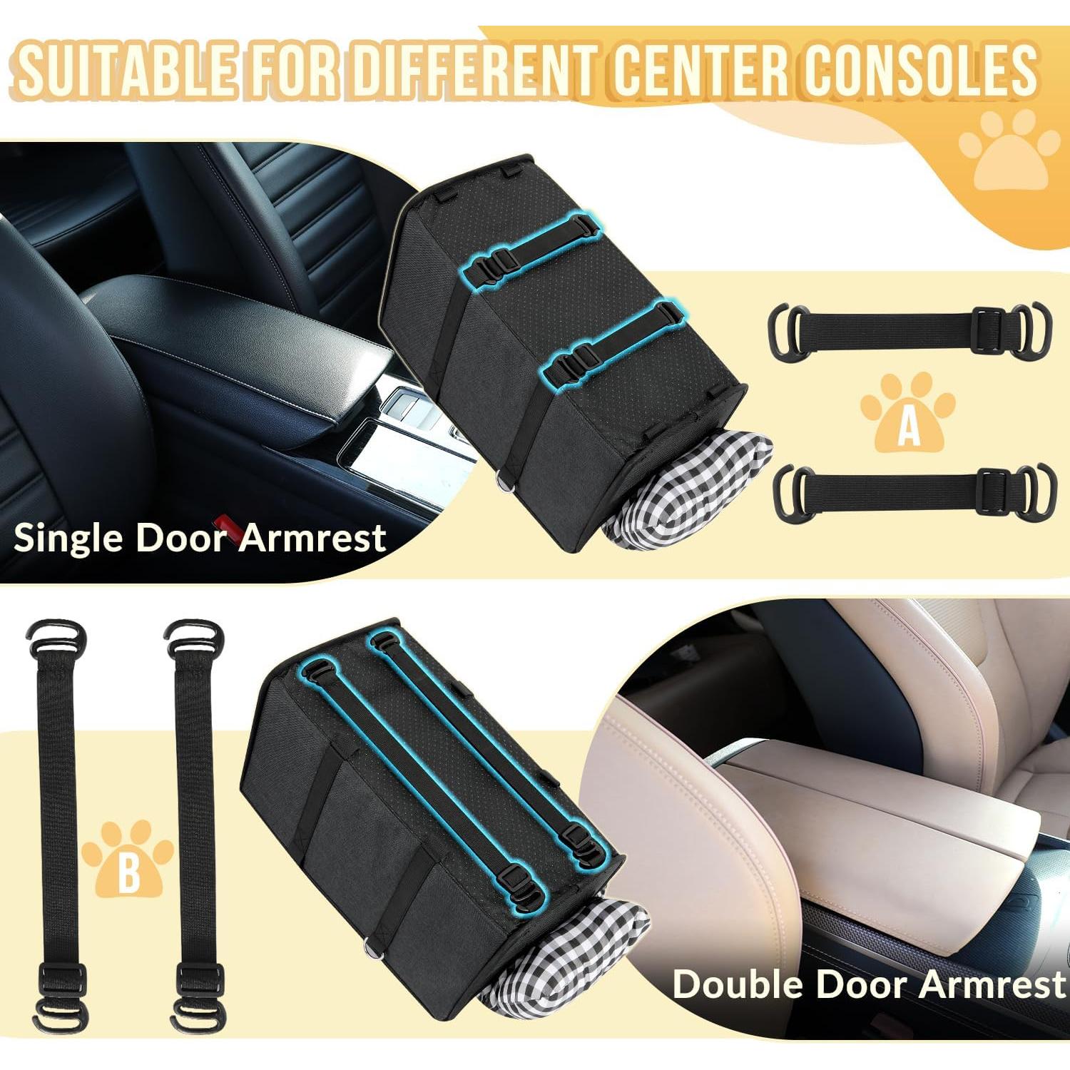 Correas de Asiento para Perro SlowTon STP138 - 2 Paquetes