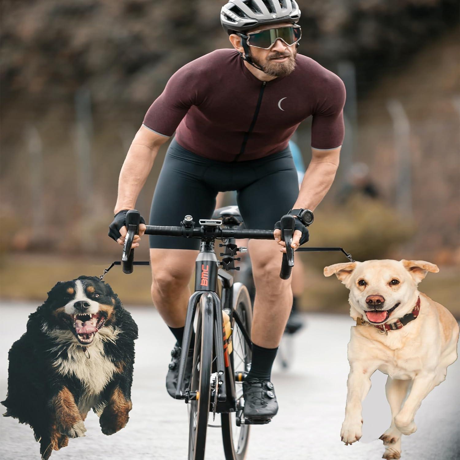 Correa para Bicicleta para Perros Petbetf con Absorción de Choque