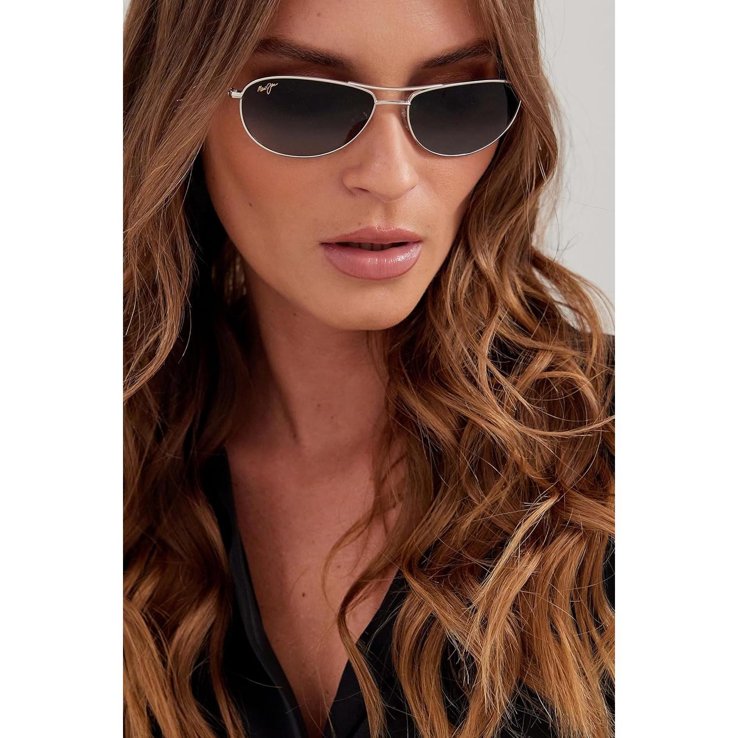 Gafas de sol Maui Jim Baby Beach Polarizadas Plata/Gris