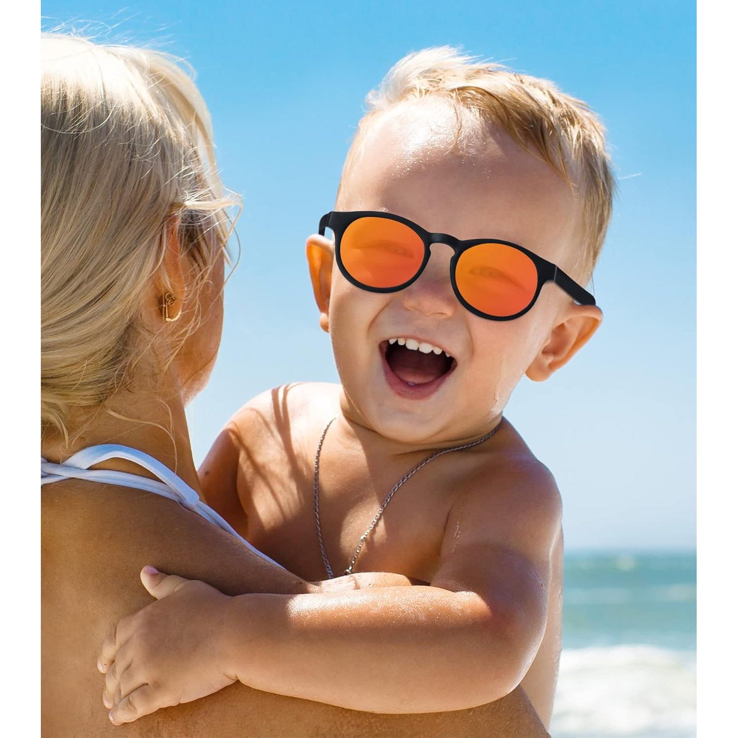 Gafas de sol Nacuwa para bebés UV400 Polarizadas 0-24 meses
