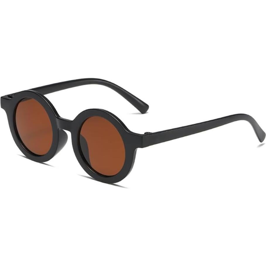 Gafas de sol redondas JUSLINK para niños 1-9 años color negro