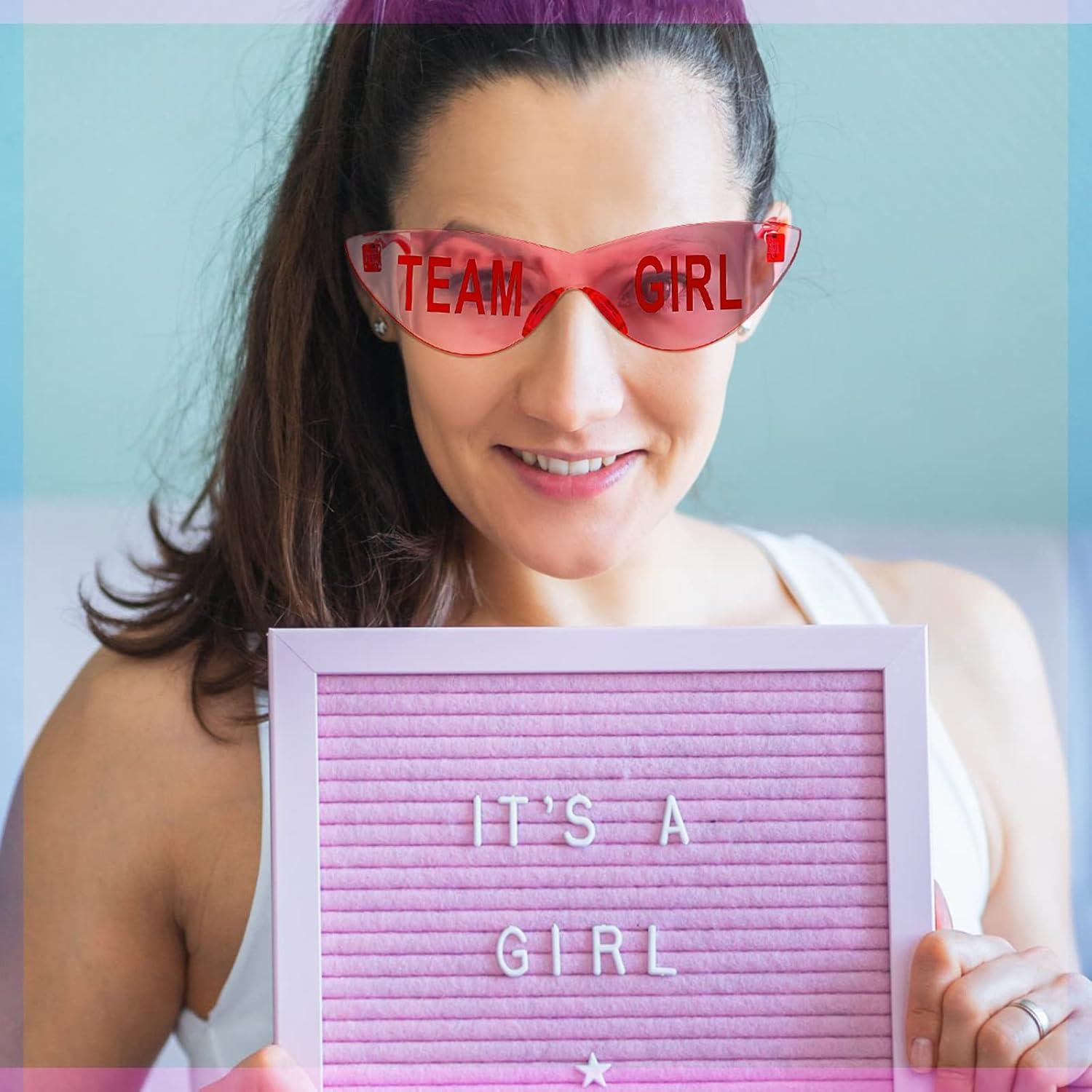 Gafas de Sol Revelación de Género Konohan 8 Pzas Azules y Rosas