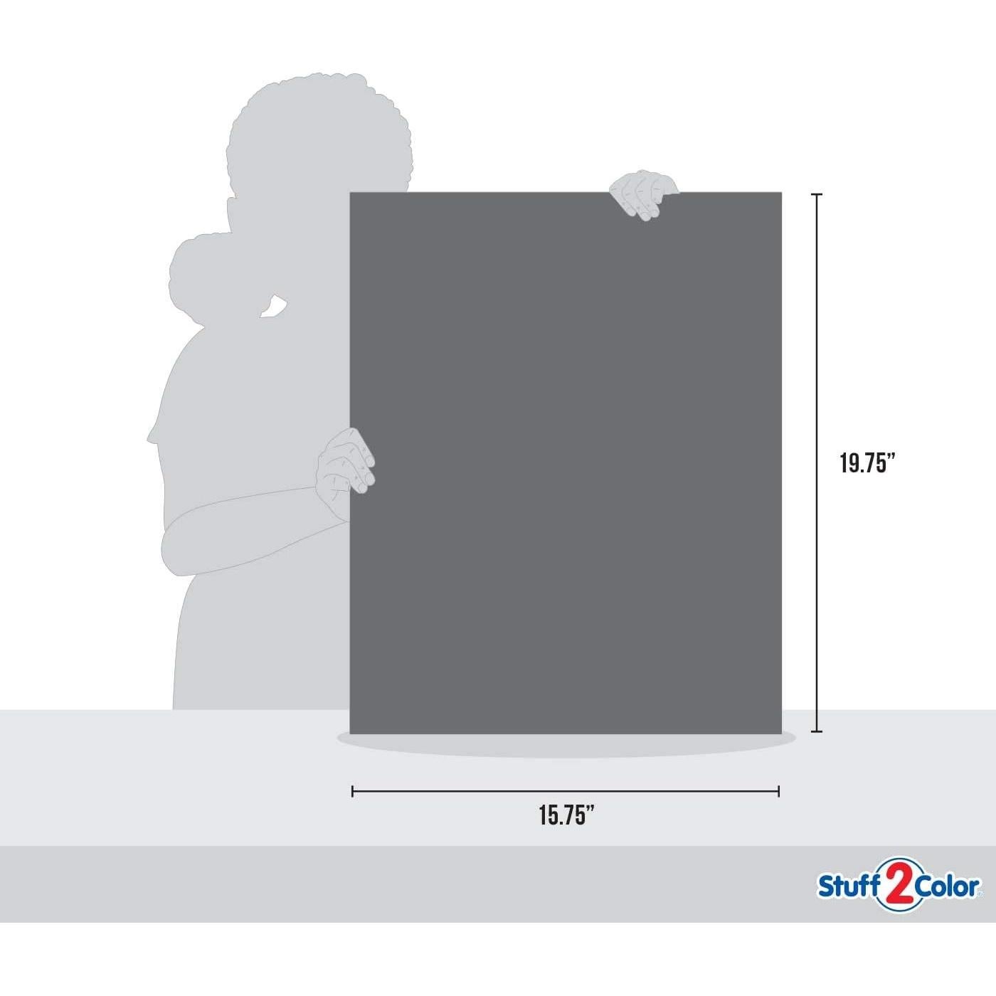 Póster para Colorear Puente Unicornio Stuff2Color 40x50 cm