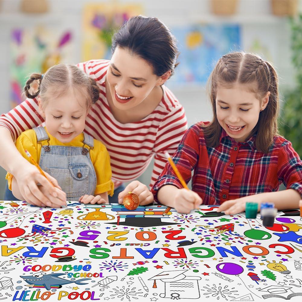 Mantel para Colorear de Graduación SPERINGEEN 182.88x88.9cm