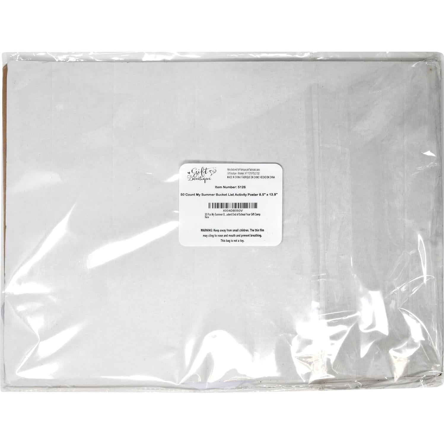 50 Carteles de Actividades de Verano para Colorear - Gift Boutique