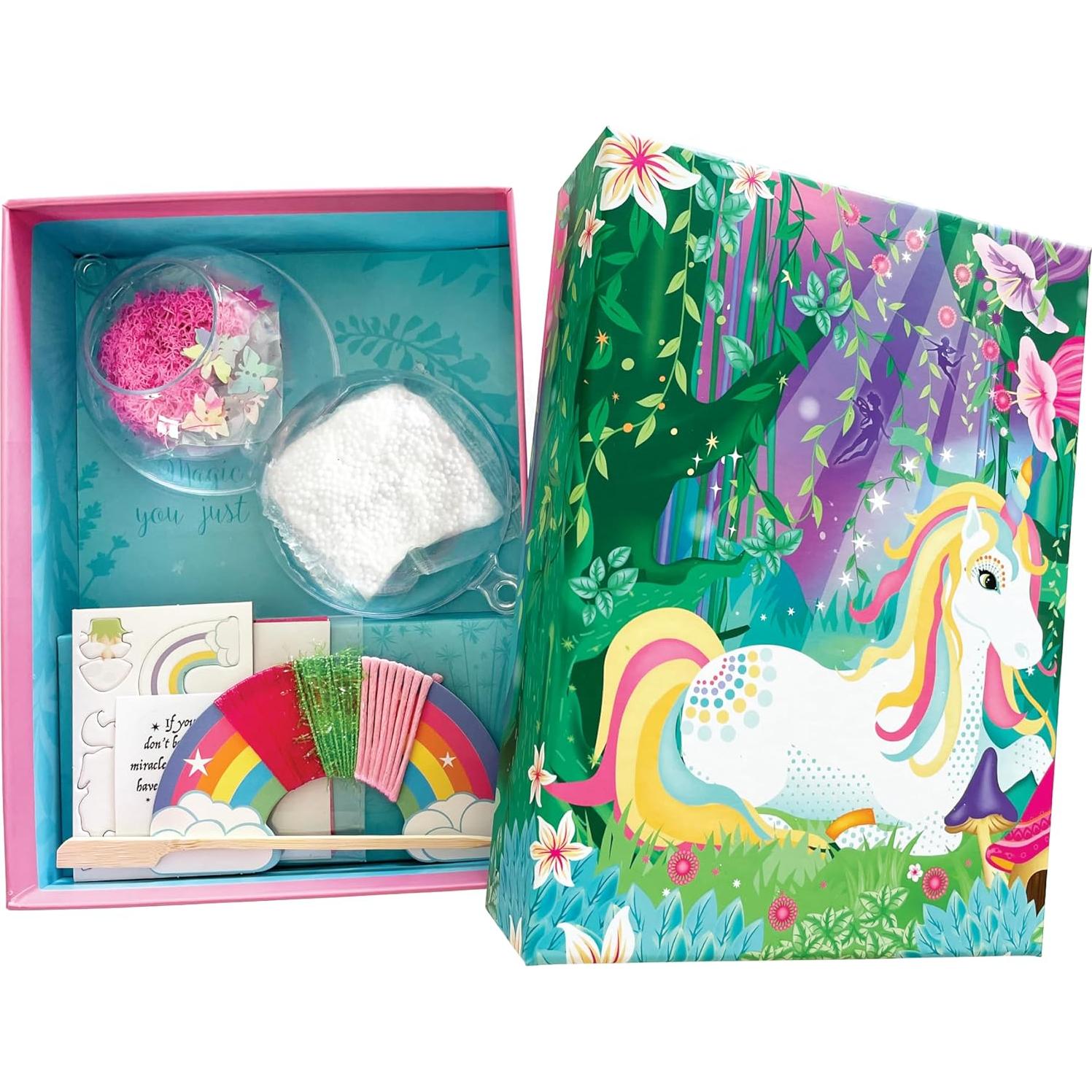 Kit de Terrario DIY Unicornios BOX CANDIY 113g