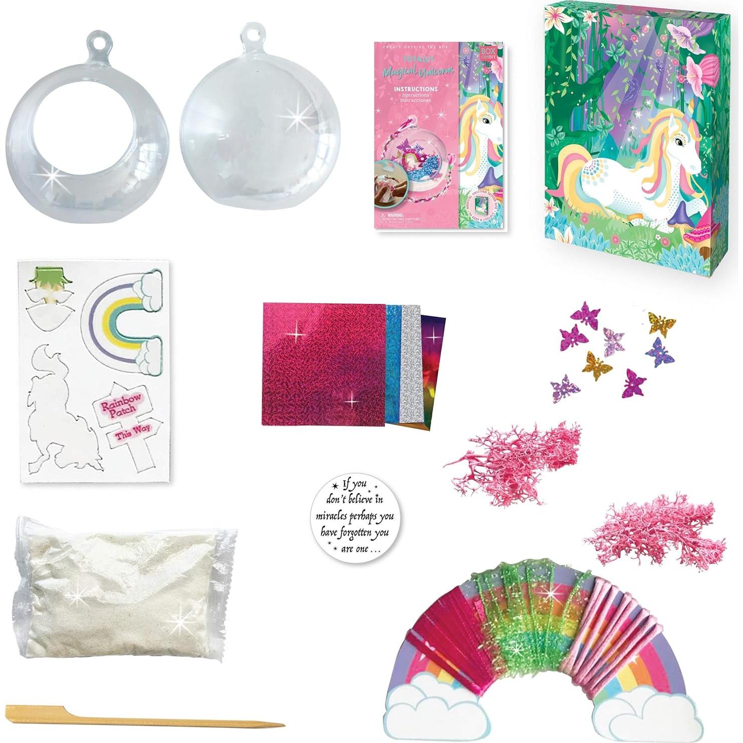 Kit de Terrario DIY Unicornios BOX CANDIY 113g