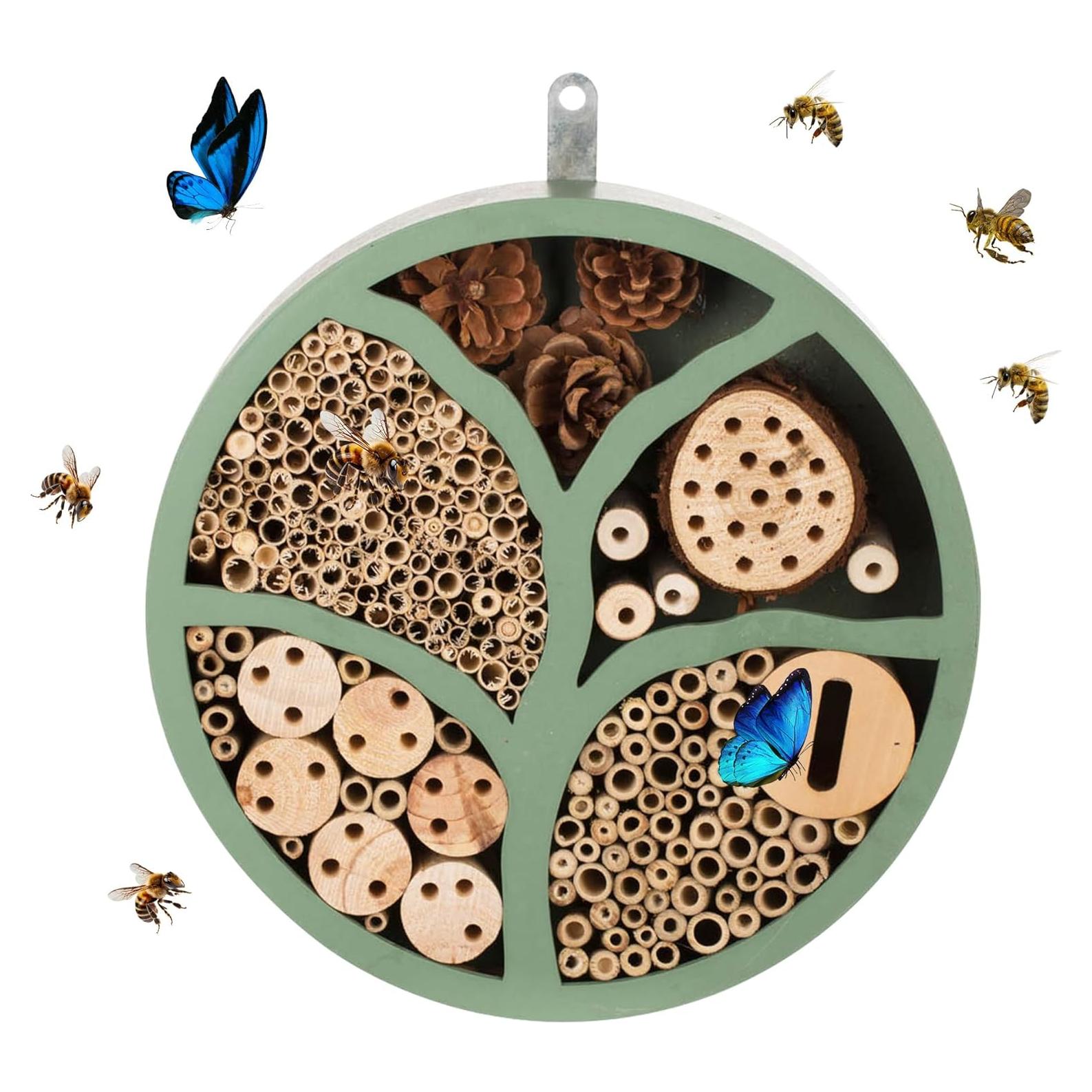 Casa de Insectos Multi Hábitat de Madera 30.48 cm para Jardín