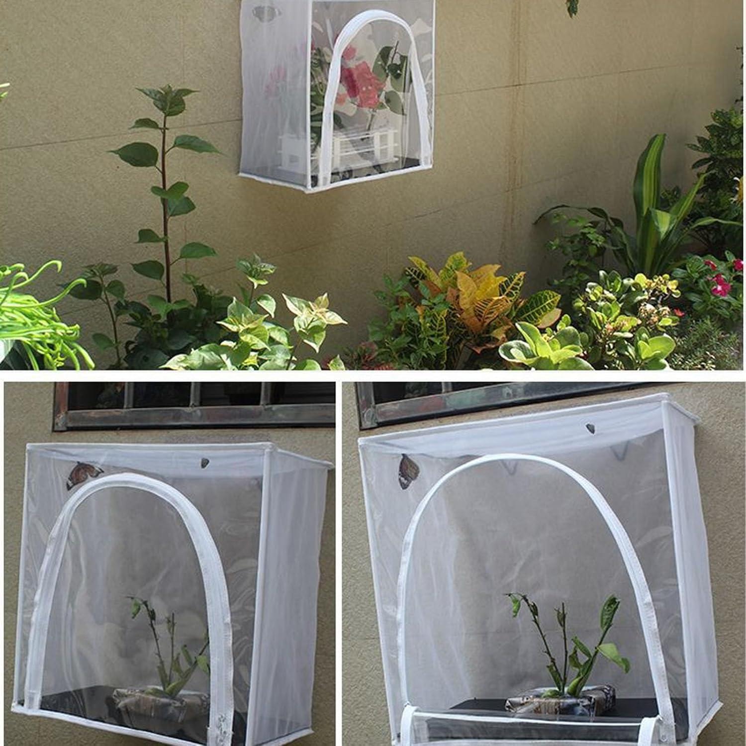 Jaula de Mariposas Montada en Pared MIRIAM SONG 36x22x36cm