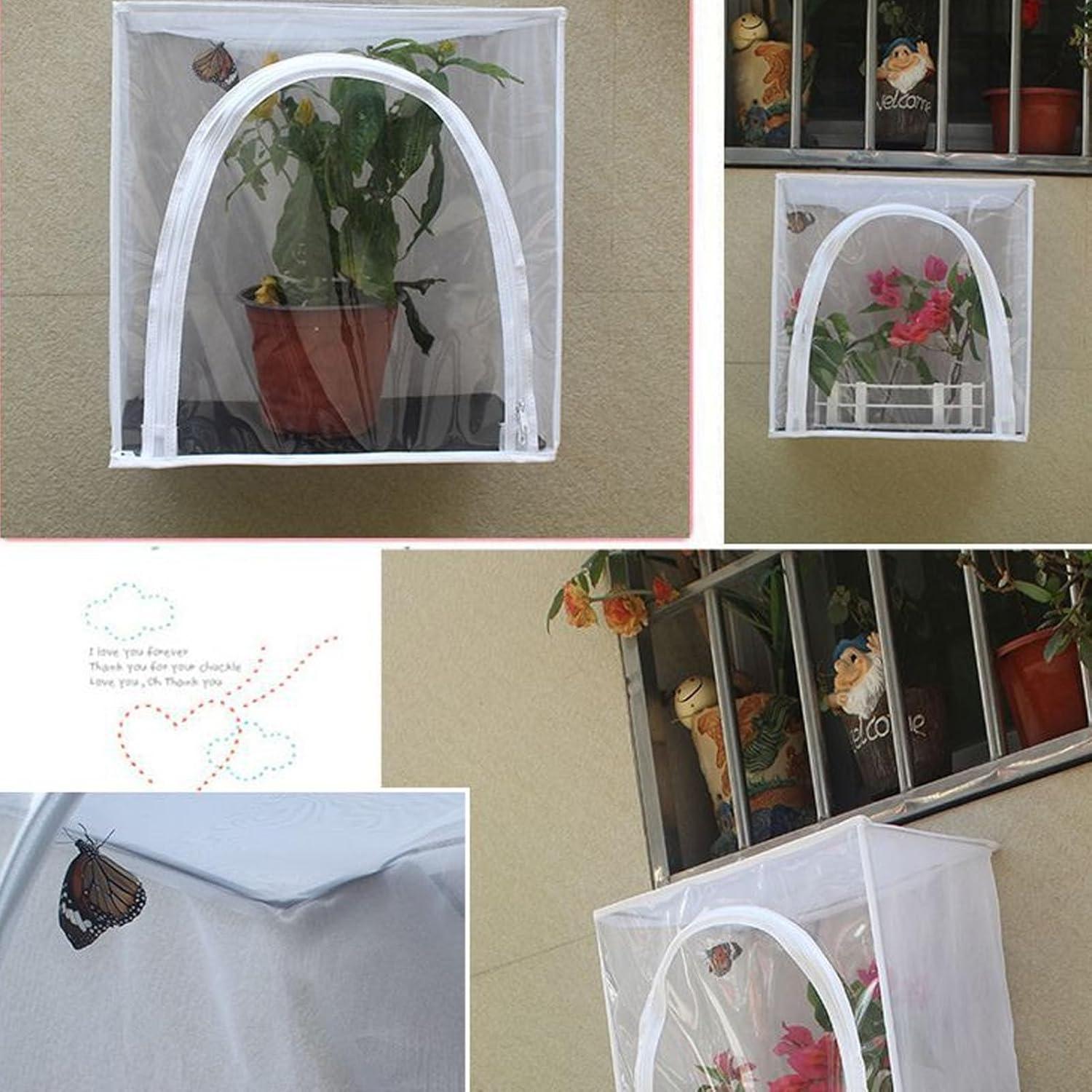 Jaula de Mariposas Montada en Pared MIRIAM SONG 36x22x36cm