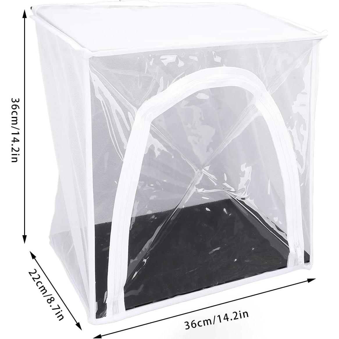 Jaula de Mariposas Montada en Pared MIRIAM SONG 36x22x36cm