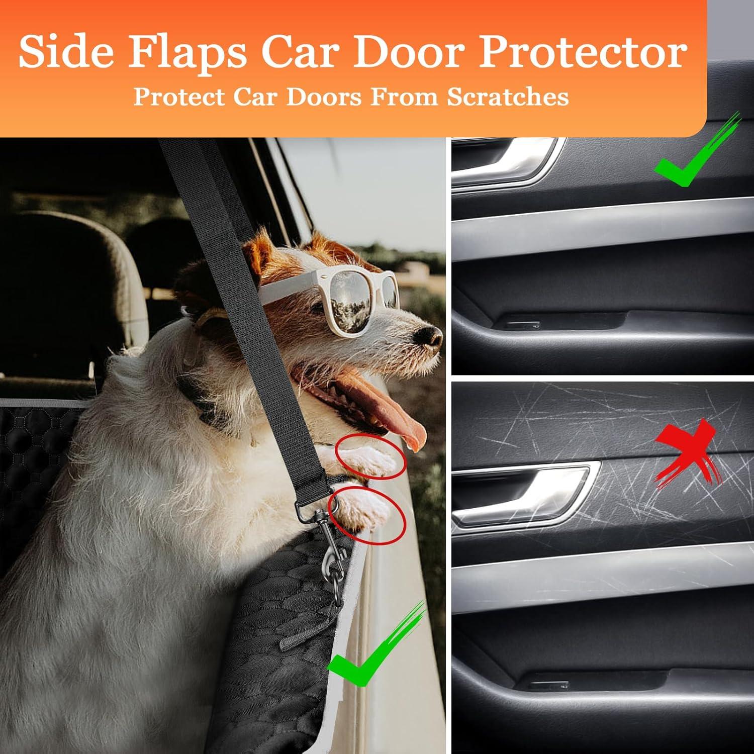 Hamaca para Perros Mancro XXL Negra para Camiones y SUVs