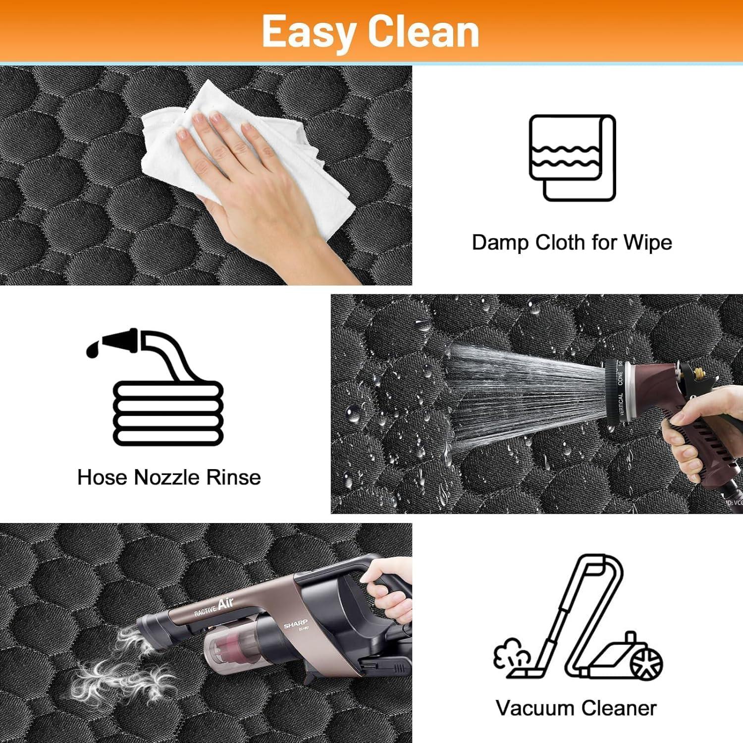 Hamaca para Perros Mancro XXL Negra para Camiones y SUVs