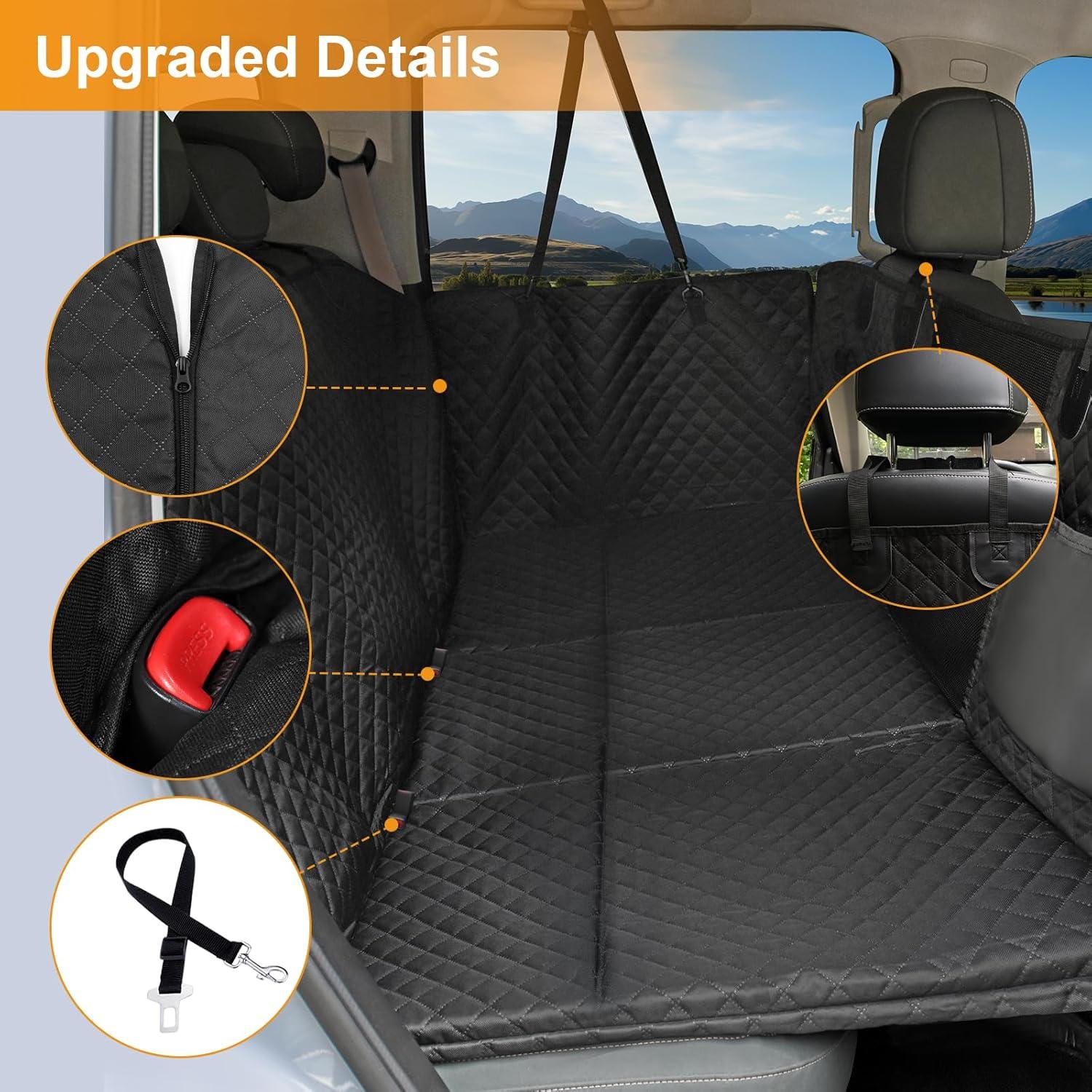 Extensor de Asiento Trasero para Perros HONEST OUTFITTERS Negro