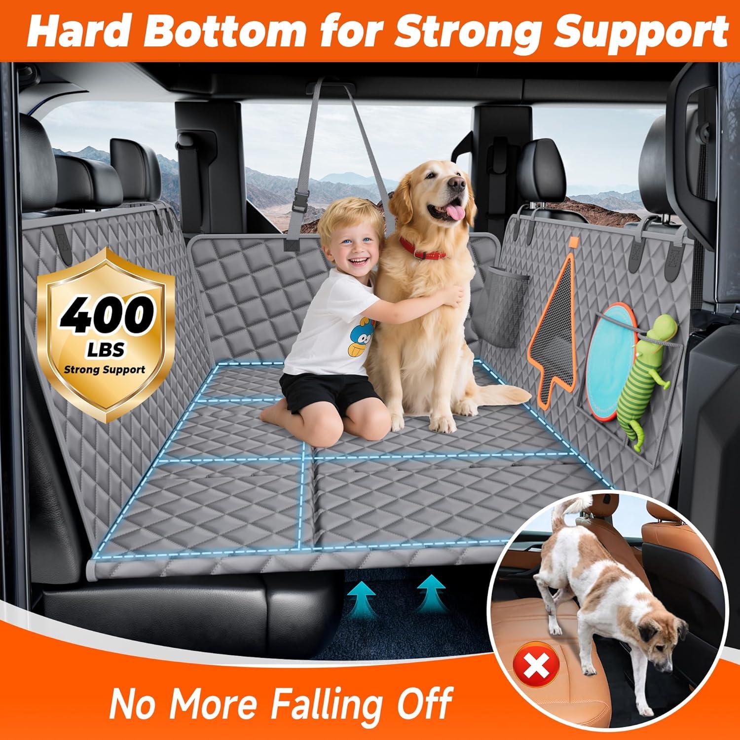 Funda de Asiento Trasero para Perros Hittra XL Impermeable