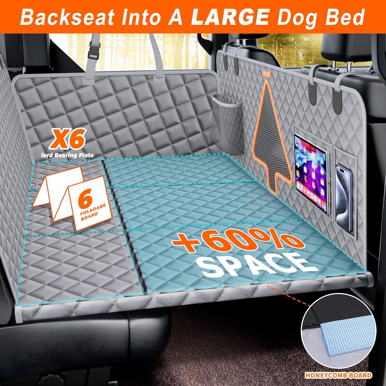 Funda de Asiento Trasero para Perros Hittra XL Impermeable