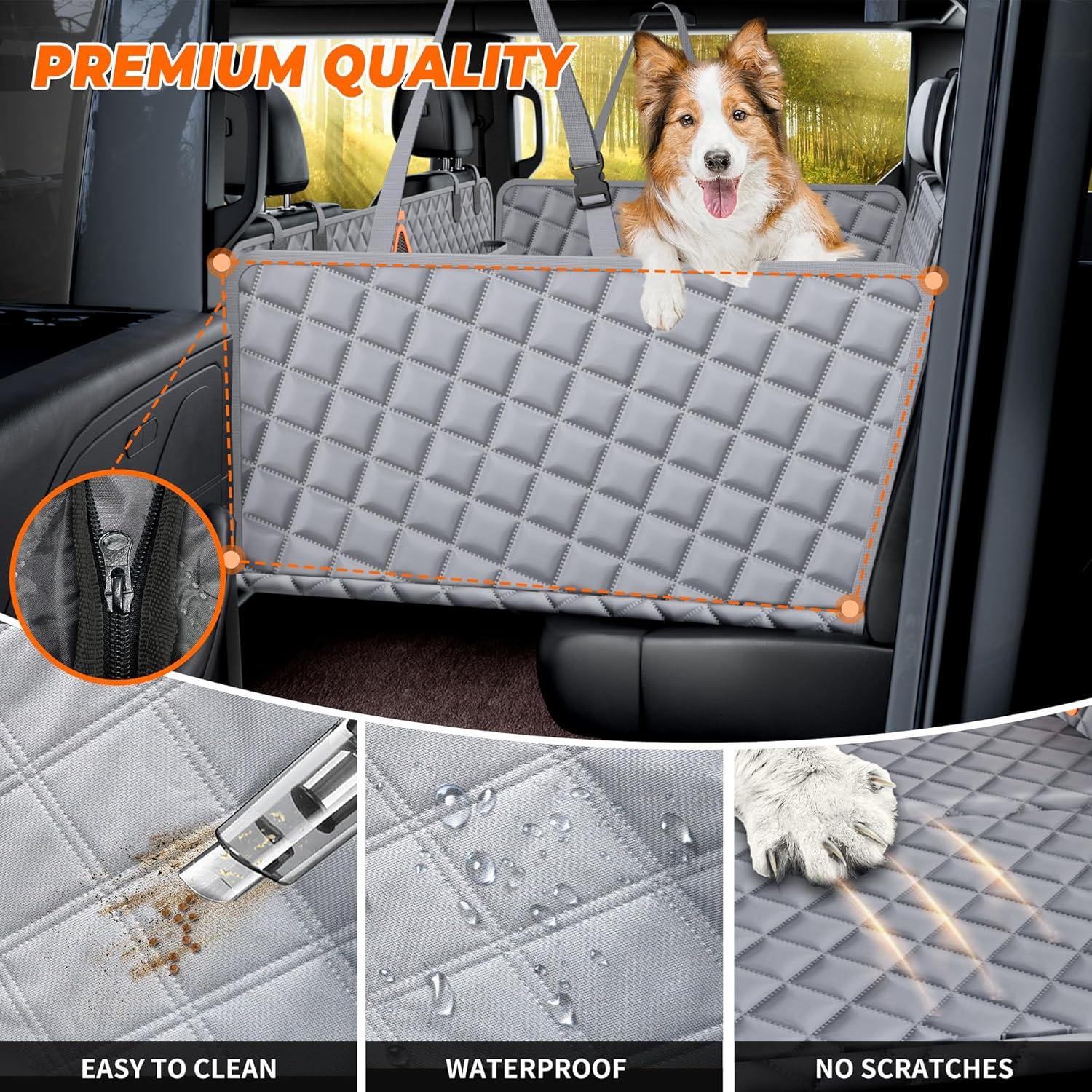 Funda de Asiento Trasero para Perros Hittra XL Impermeable