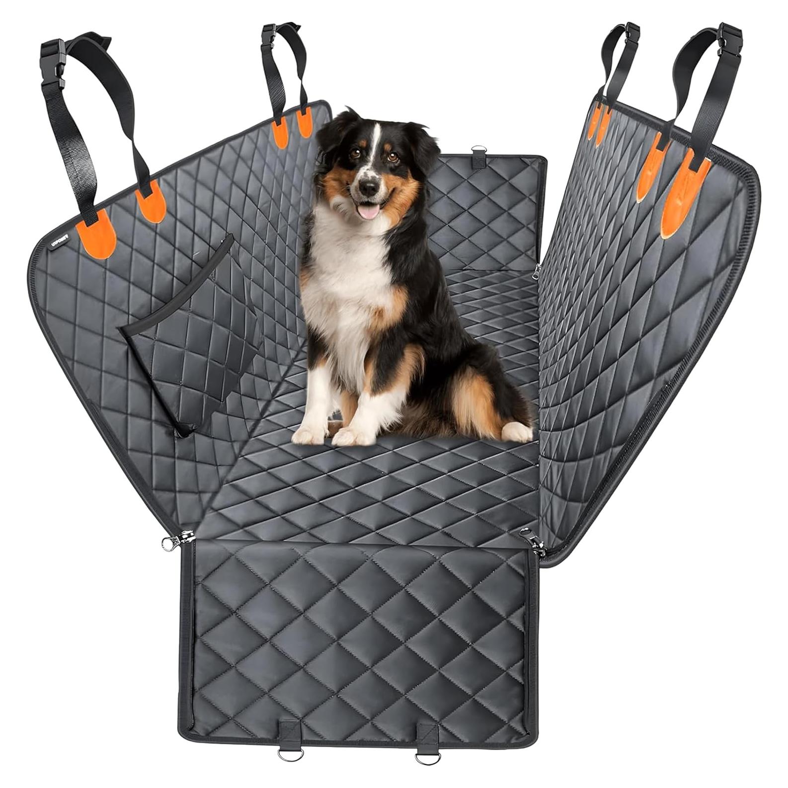 Funda de Asiento para Perros Genérico Negra Impermeable 1.47 kg