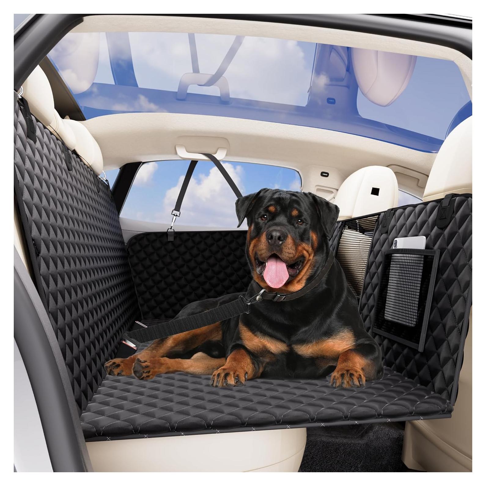 Extensor de Asiento Trasero para Perros Rusrb8n Negro 127x63cm