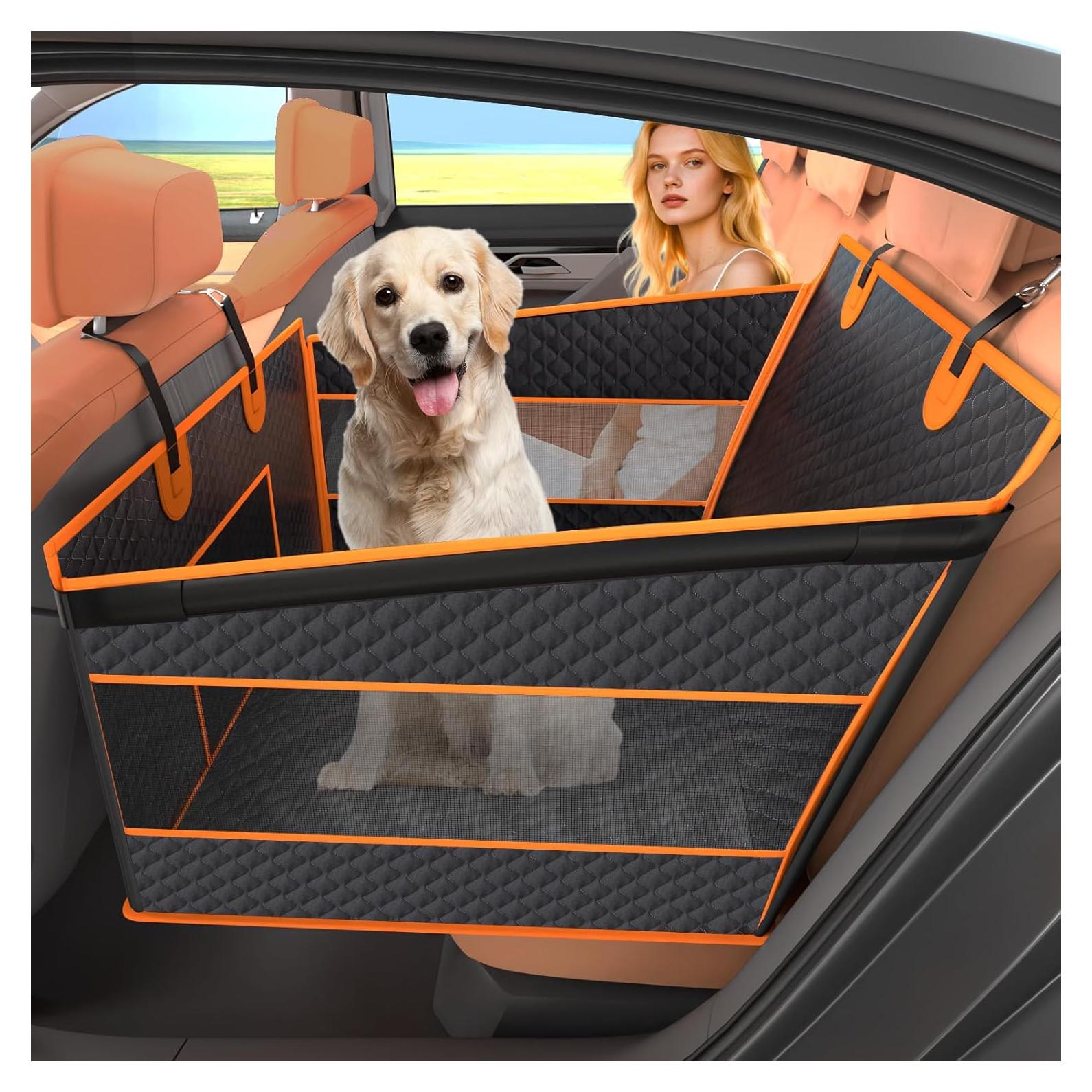 Asiento de Coche para Perros Grandes Instraella - Impermeable y Antideslizante