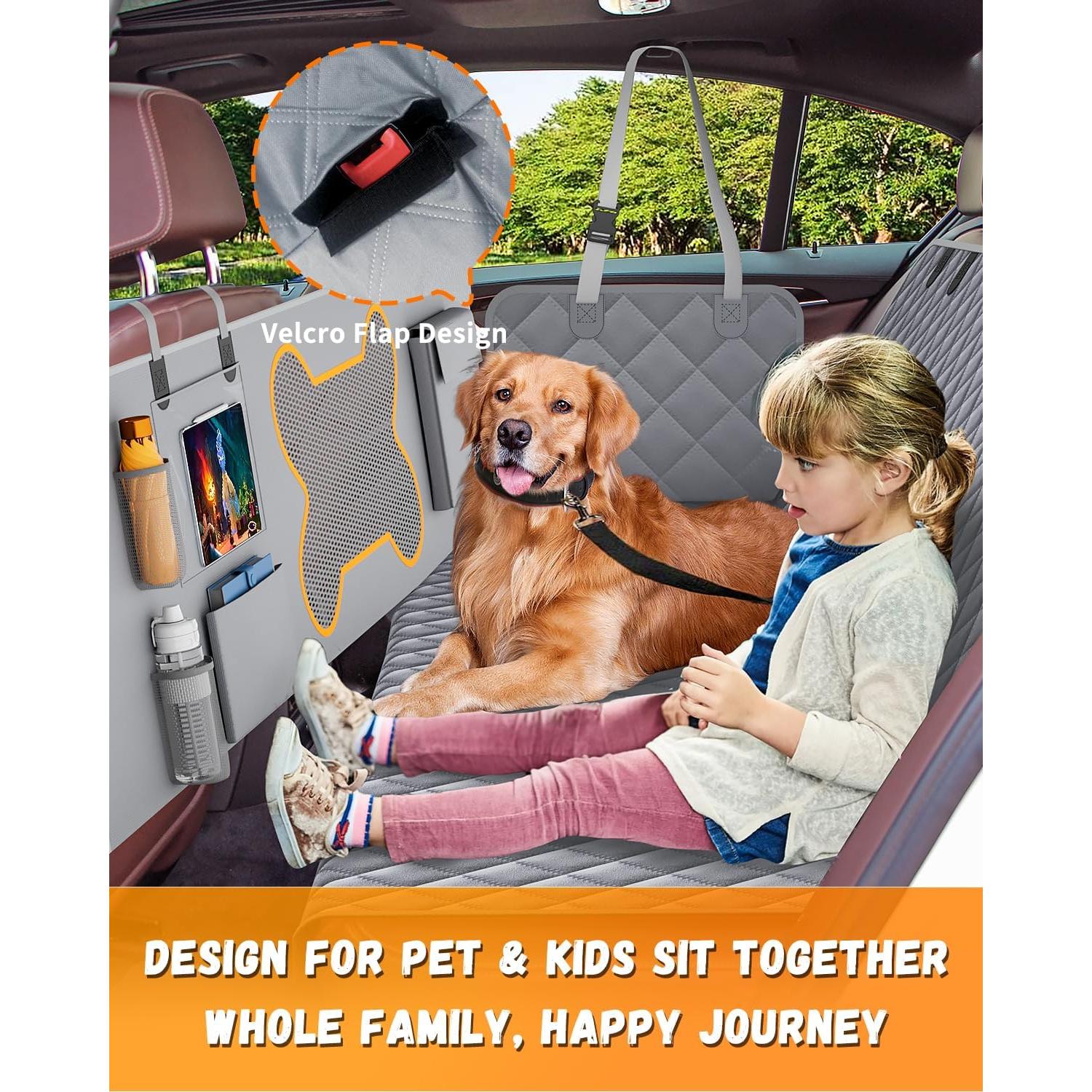 Funda de Asiento para Perro QINGTI - Hamaca a Prueba de Agua