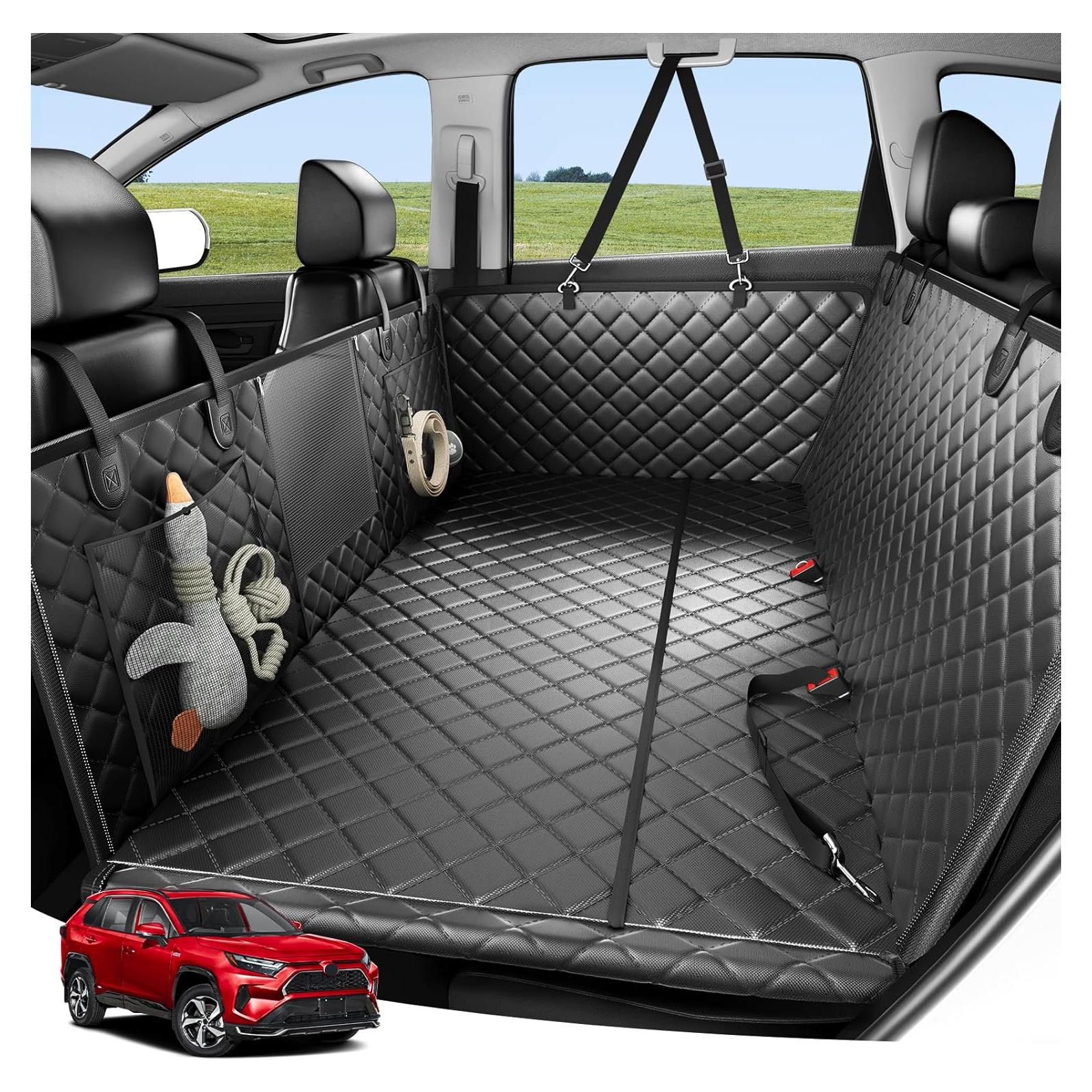 Cubierta de Asiento para Perro Zanch Estándar Negra 133x63 cm