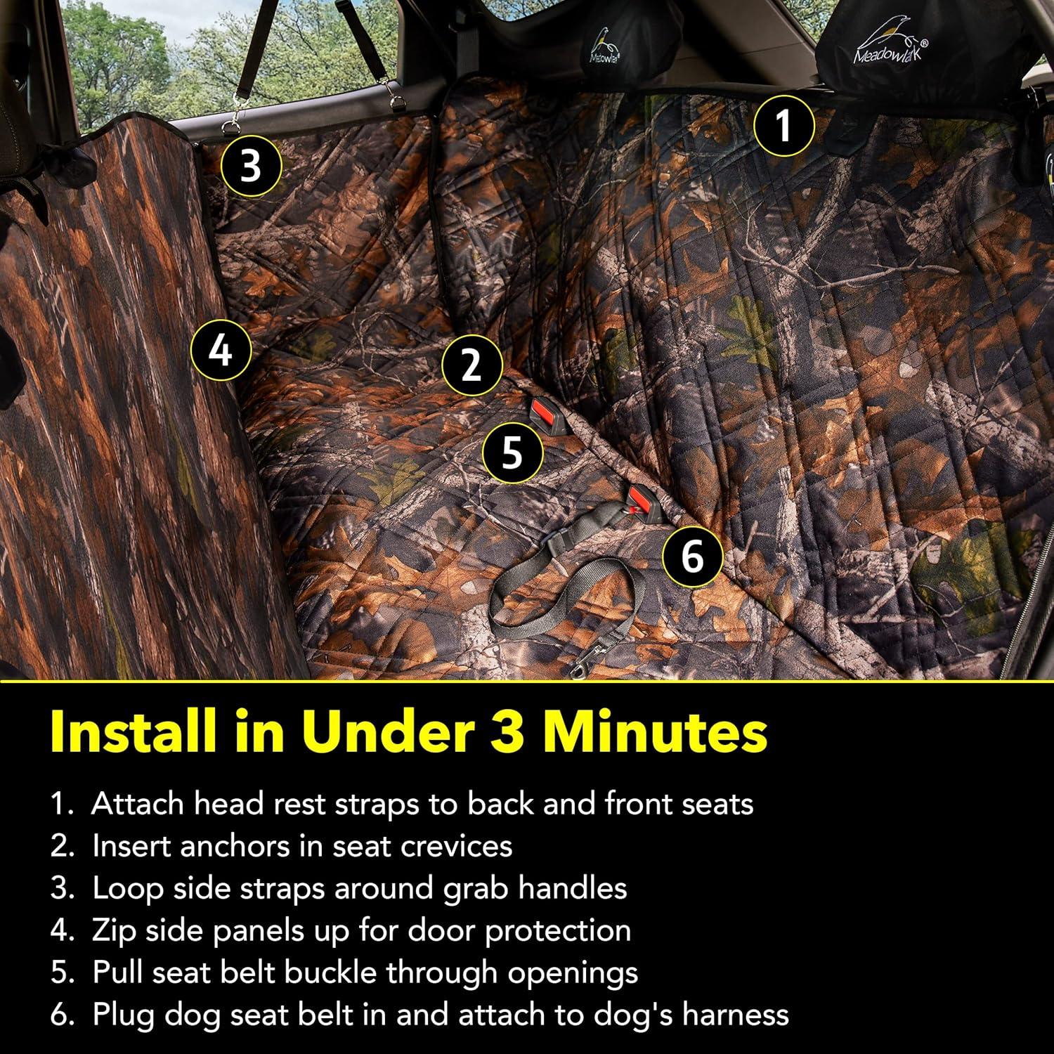 Funda de Asiento para Perros Meadowlark Hamaca Impermeable L