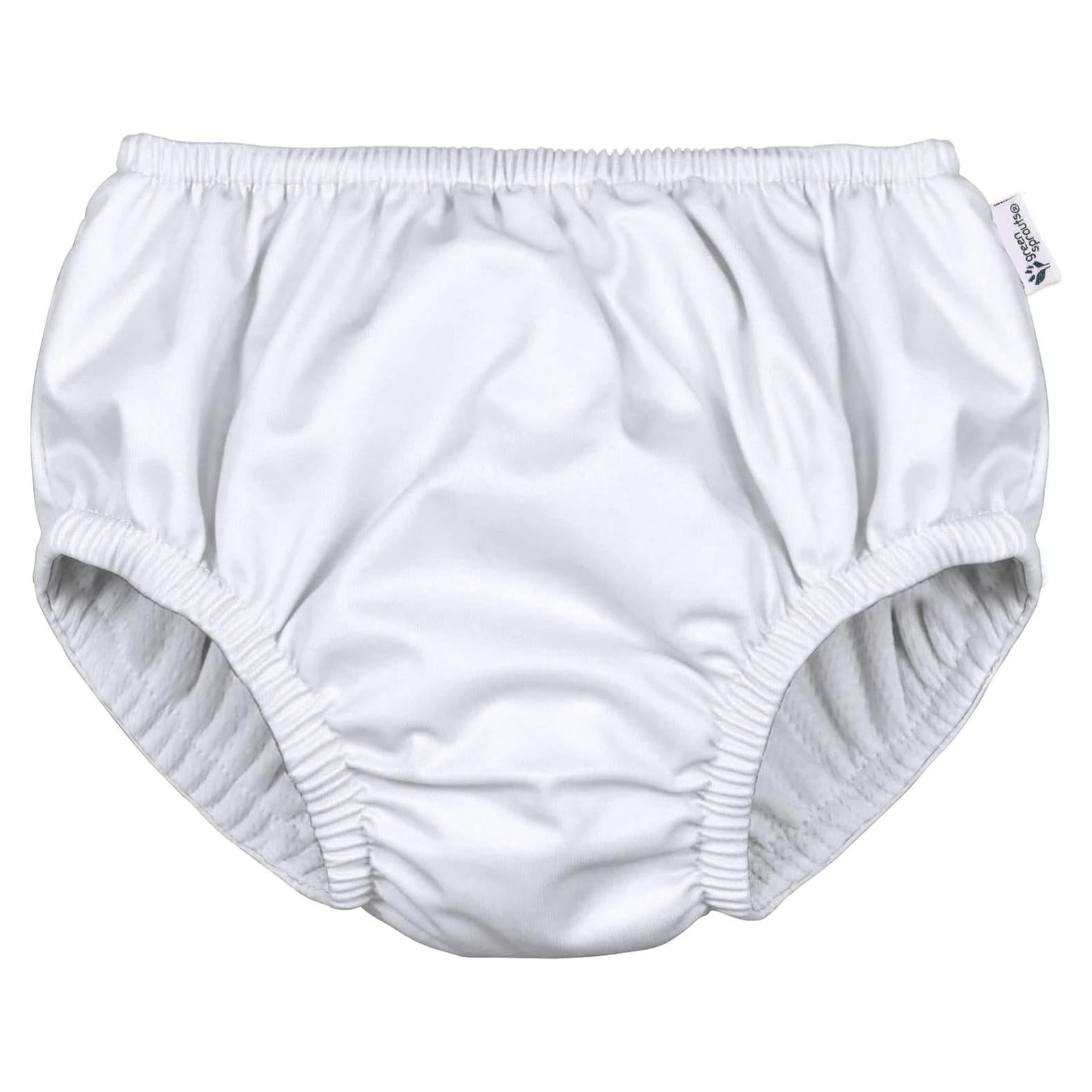 Pañal de Natación Reutilizable i play 24 meses UPF 50 Blanco