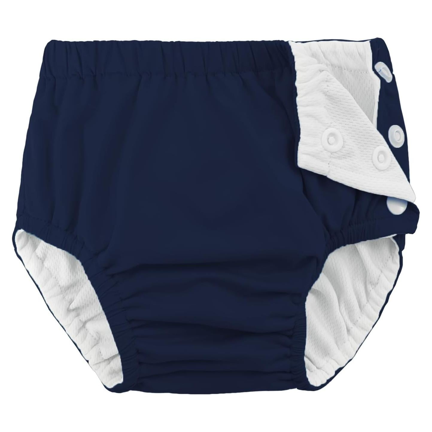 Pañal de natación reutilizable MIREAZW azul marino 2-3 años