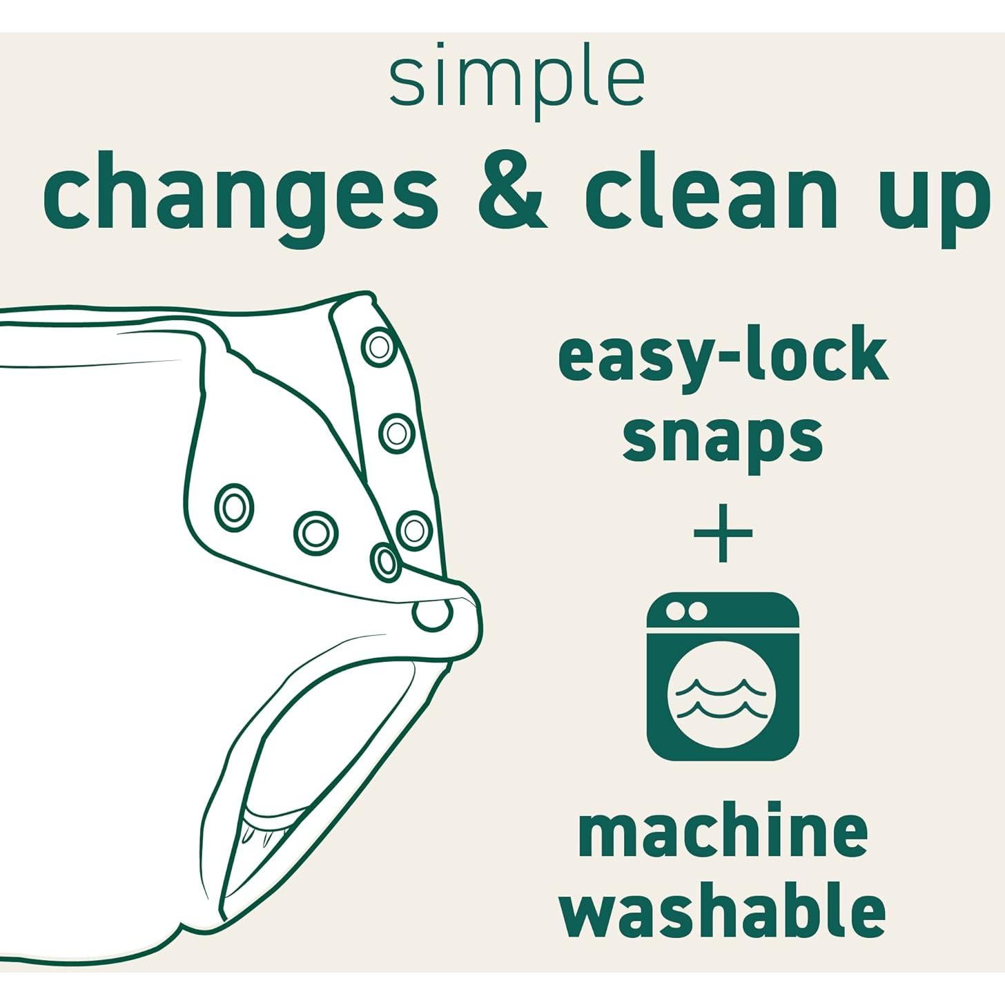 Pañal de Natación Reutilizable i play Eco Snap 4T UPF 50+