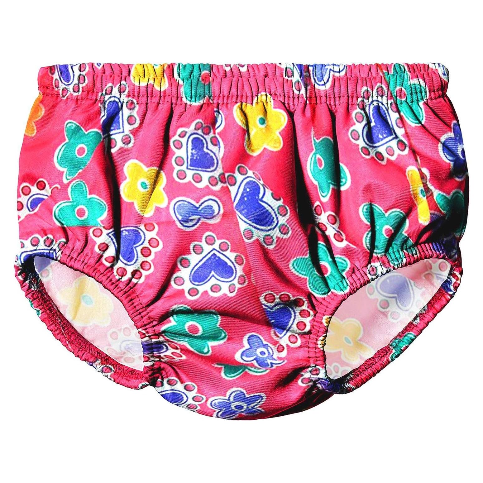 Pañal de natación reutilizable Water Gear - Rosa - Pequeño 5.9-8.2 kg