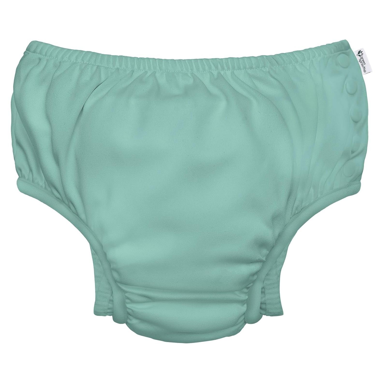 Pañal de Natación Eco Snap Green Sprouts 3T Menta