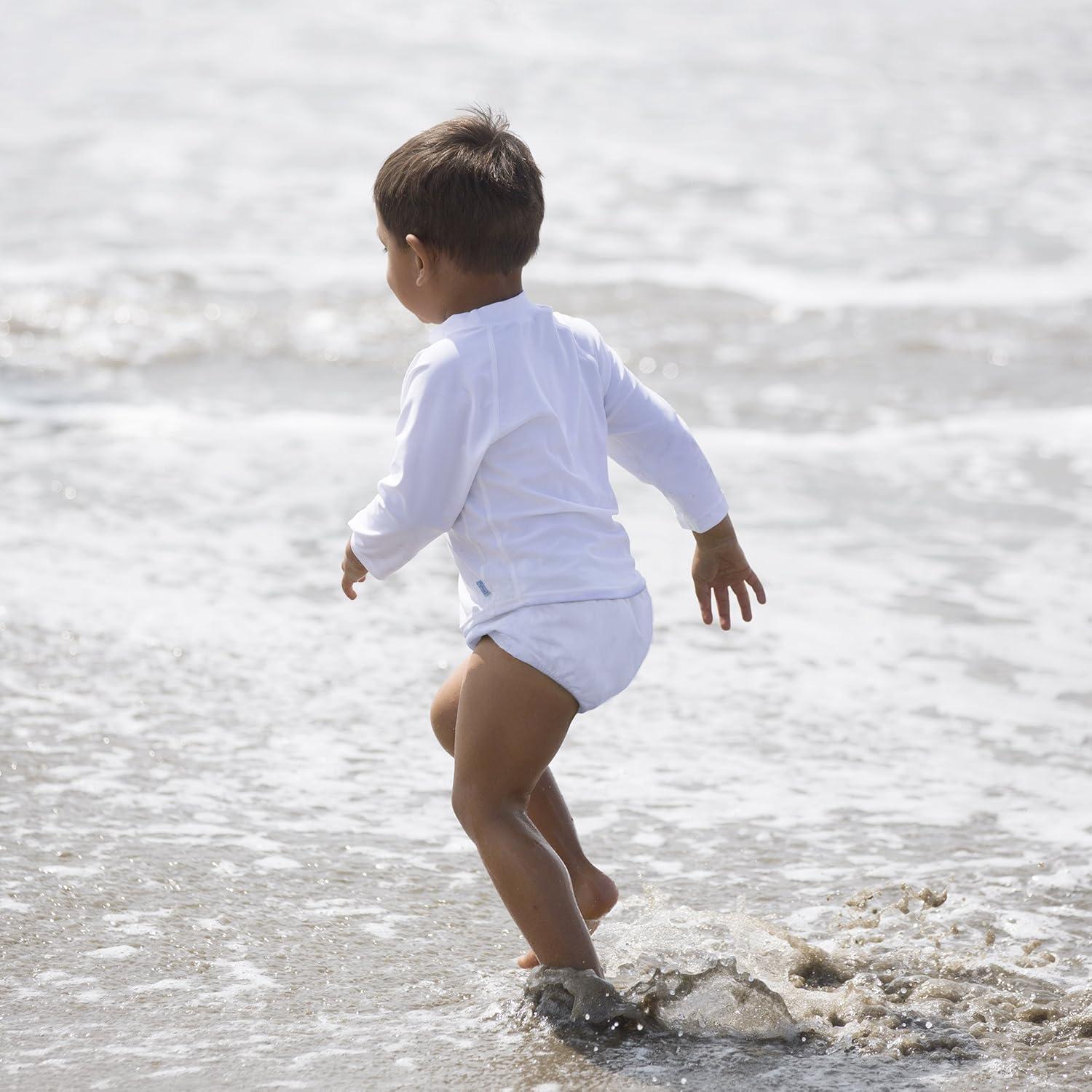 Pañal de natación reutilizable i play. Snap 2pk UPF 50+ 18 meses