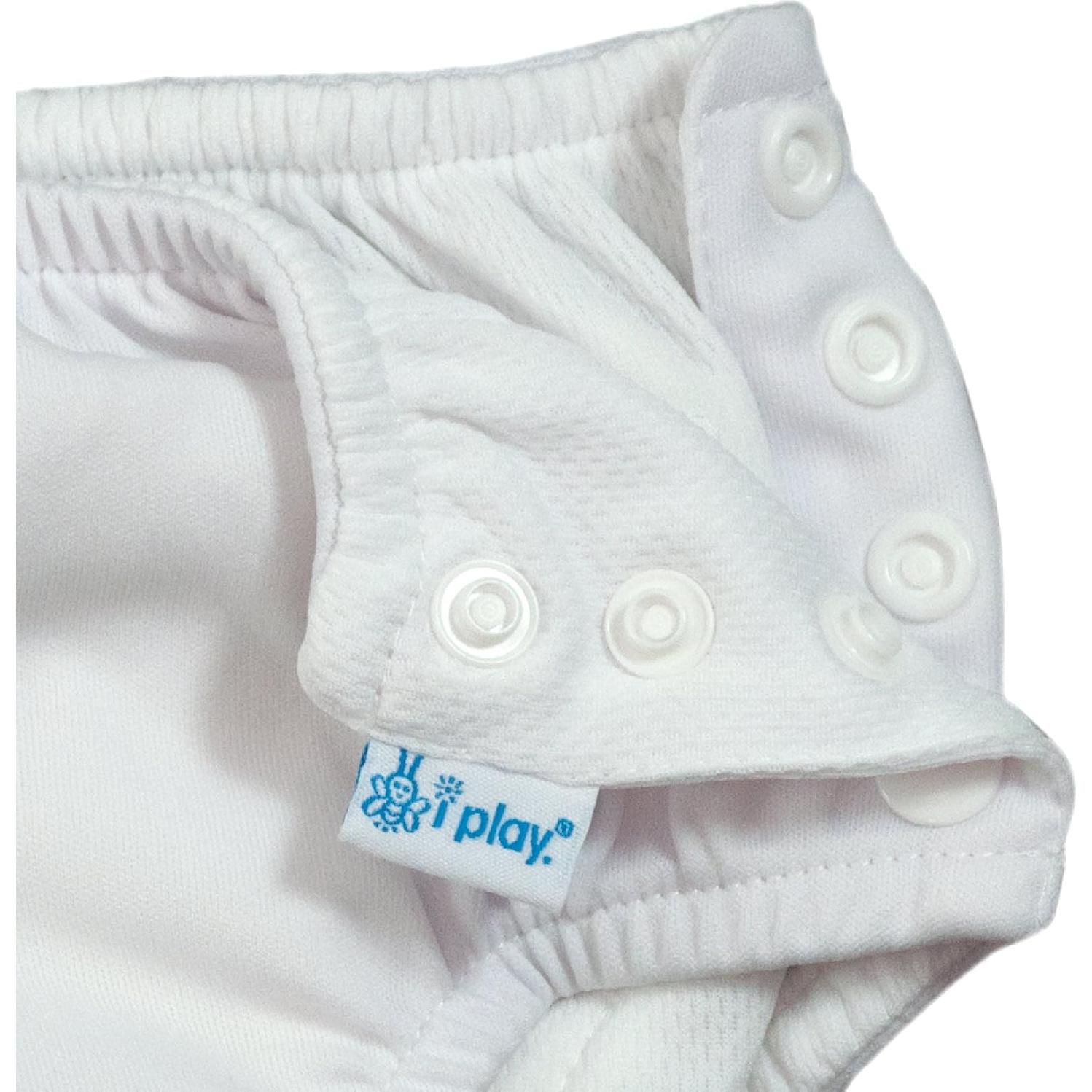 Pañal de natación reutilizable i play. Snap 2pk UPF 50+ 18 meses