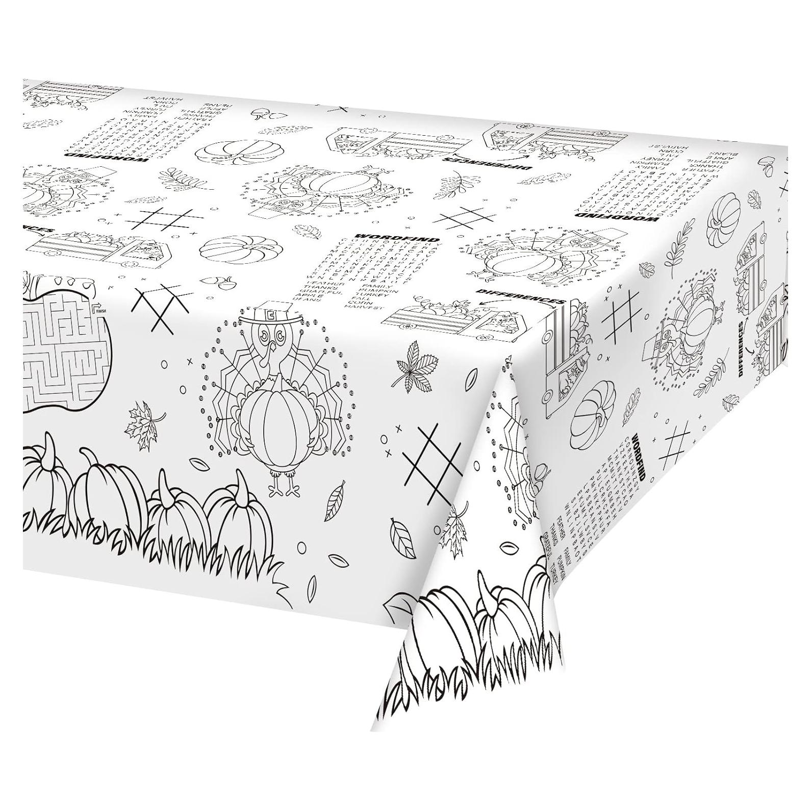 Mantel de Papel Desechable Gatherfun 224x137 cm Otoño