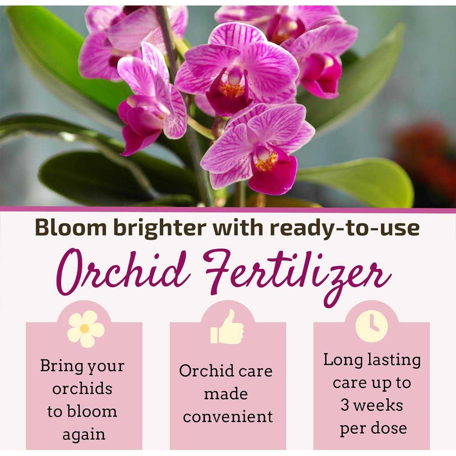 Picos de Fertilizante Líquido para Orquídeas AO Trading - 20-20-20