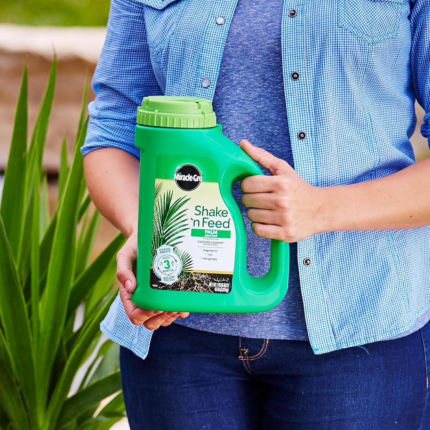 Alimento para Plantas de Palma Miracle-Gro 2.04 kg - Nutre Palmeras y Cícadas