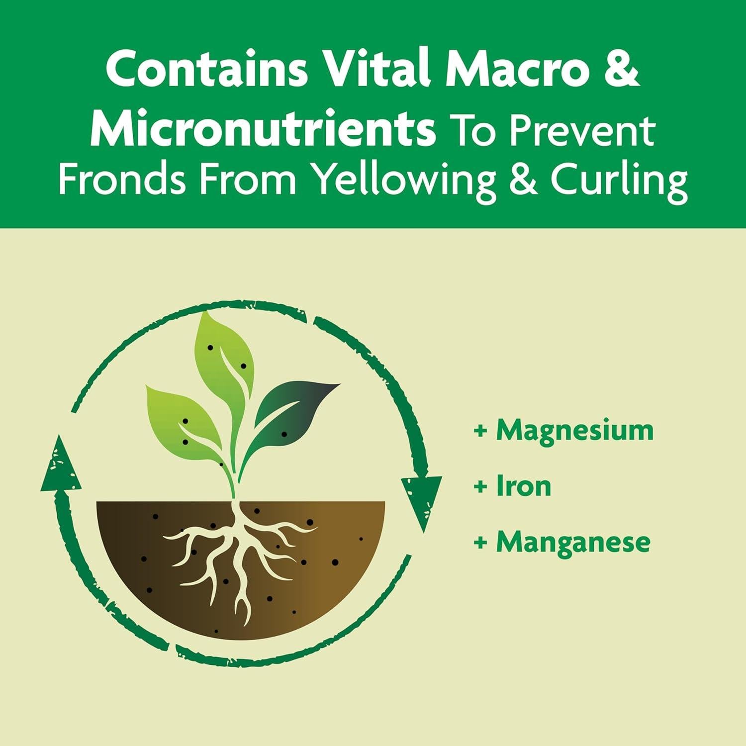 Alimento para Plantas de Palma Miracle-Gro 2.04 kg - Nutre Palmeras y Cícadas