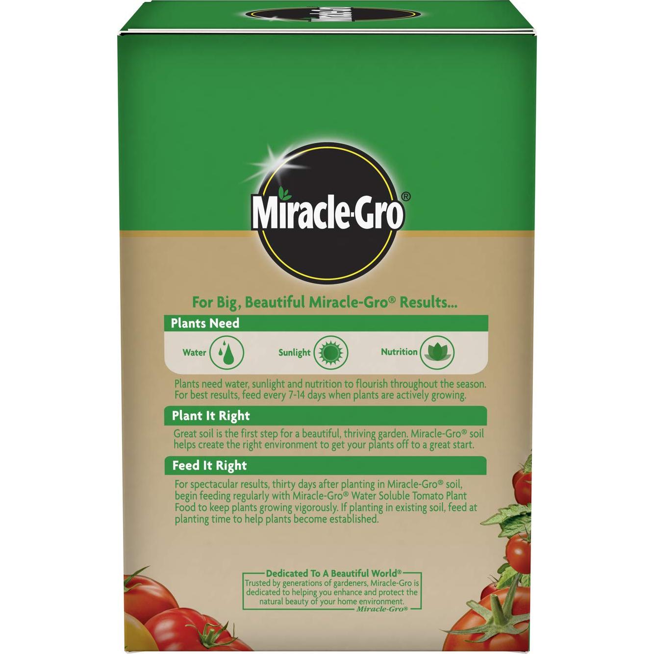 Alimento para Plantas de Tomate Miracle-Gro 0.68 kg Soluble